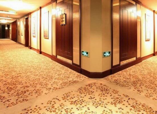 Bạn cần phải xác định chuẩn xác vị trí dùng thảm trải sàn trong khách sạn